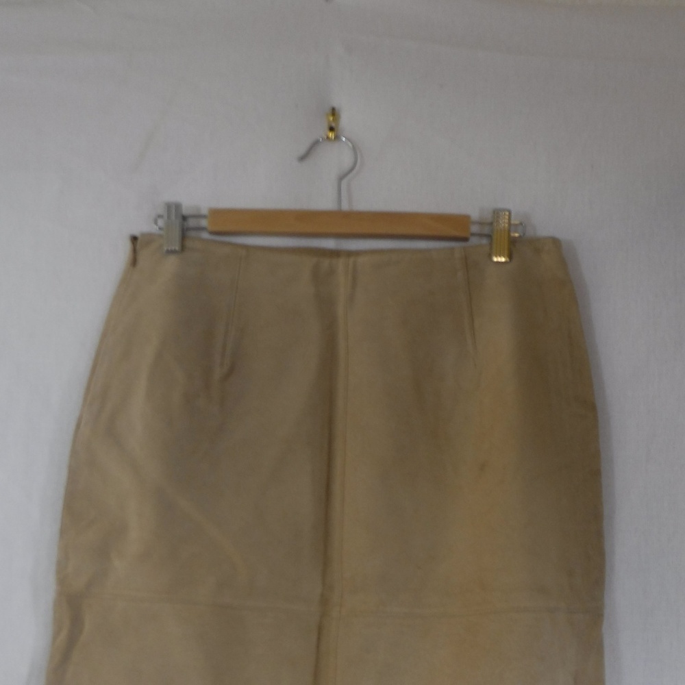 Wilson's Leather Maxima  Suede Midi Skirt Size 12